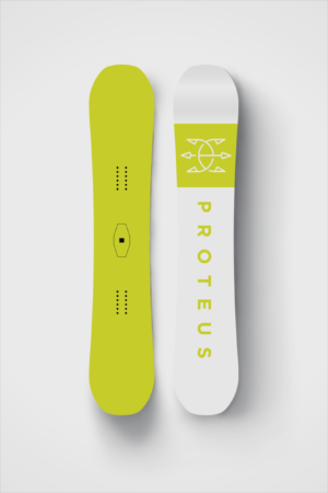 lime snowboard