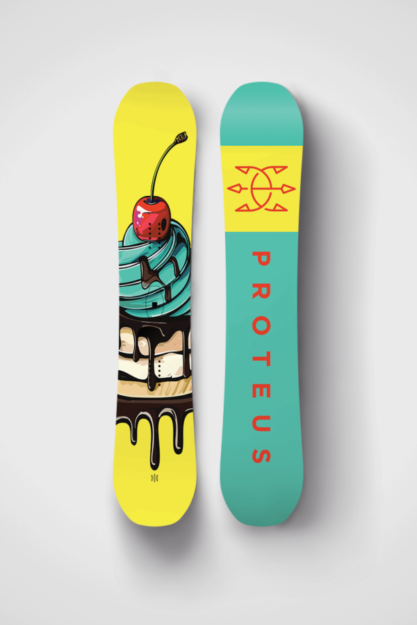 cherry - get licked - proteus snowboards